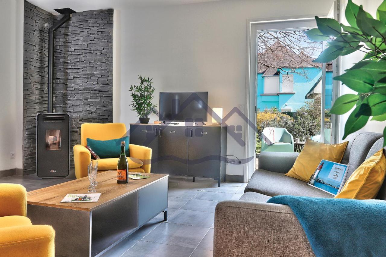 فيلا Localise - M33B - Kerbraz, Maison En Duplex Avec Jardin Clos Au Guilvinec - Tout A Pied, Plages, Port, Centre, Commerces, Marche - Wif Inclus - Linge De Lit Inclus المظهر الخارجي الصورة