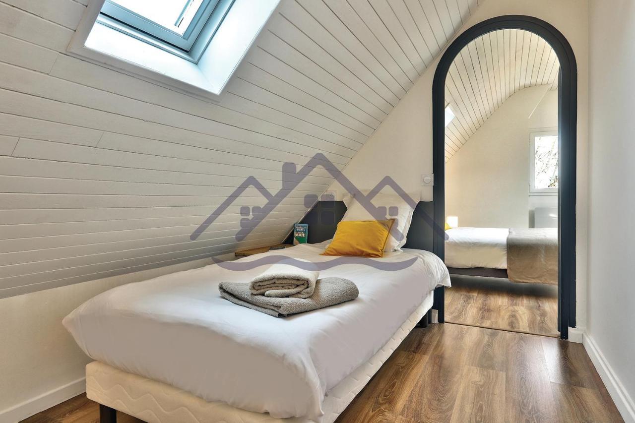 فيلا Localise - M33B - Kerbraz, Maison En Duplex Avec Jardin Clos Au Guilvinec - Tout A Pied, Plages, Port, Centre, Commerces, Marche - Wif Inclus - Linge De Lit Inclus المظهر الخارجي الصورة