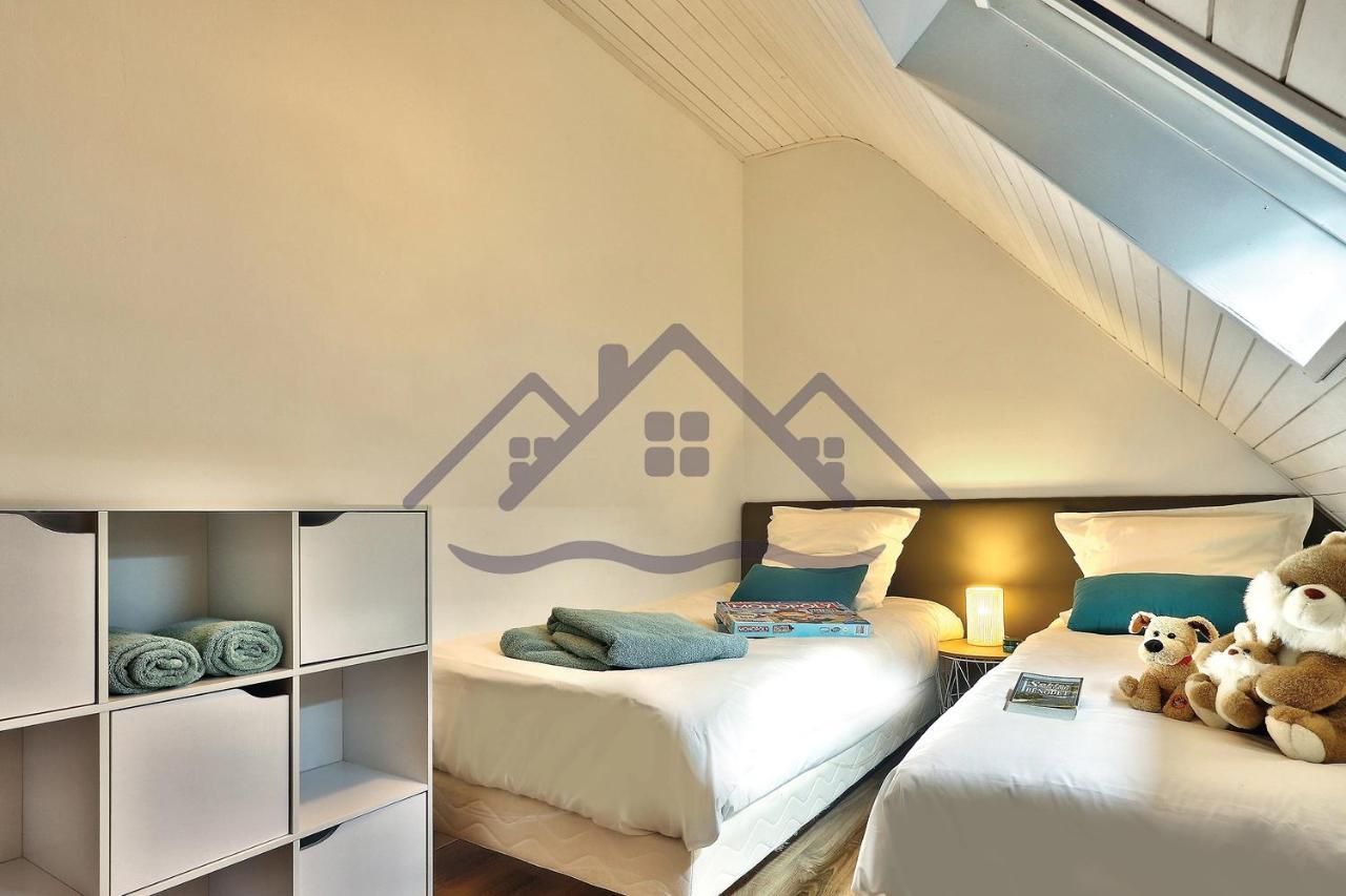 فيلا Localise - M33B - Kerbraz, Maison En Duplex Avec Jardin Clos Au Guilvinec - Tout A Pied, Plages, Port, Centre, Commerces, Marche - Wif Inclus - Linge De Lit Inclus المظهر الخارجي الصورة